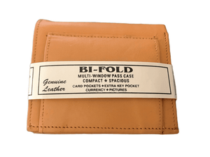 Genuine Leather Bi-Fold Wallet (029)