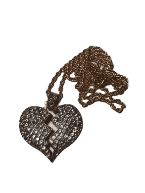 Broken Heart Necklace (028)