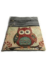 Load image into Gallery viewer, Owl Zipper Bag (019)