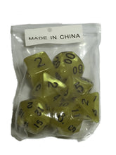 Load image into Gallery viewer, Set of 7 Assorted Dice (020)