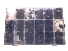 Load image into Gallery viewer, 415PC Plastic Rivet/Fastener Set (019)