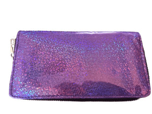 Purple Zipper Wallet (020)