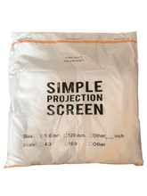 Load image into Gallery viewer, 100in Projection Screen (027)