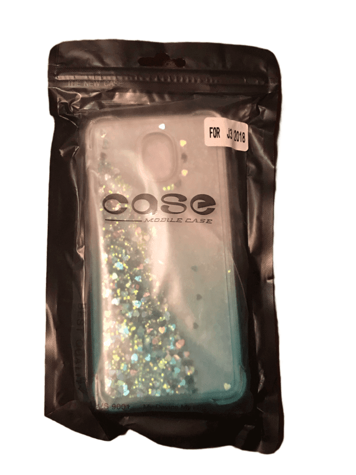 Glitter-Filled Case for Samsung J3 (027)