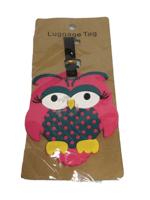 Owl Luggage Tag (022)