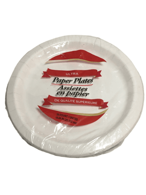 Ultra Paper Plates 10PK (025)