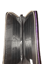 Load image into Gallery viewer, Purple Zipper Wallet (020)