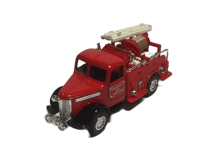 Toy Pull-Back Firetruck Toy (026)