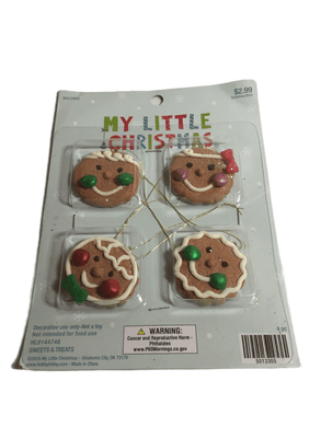 Gingerbread Hanging Christmas Ornaments (023)