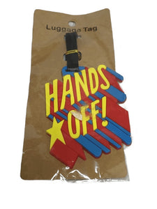 “Hands Off” Luggage Tag (022)