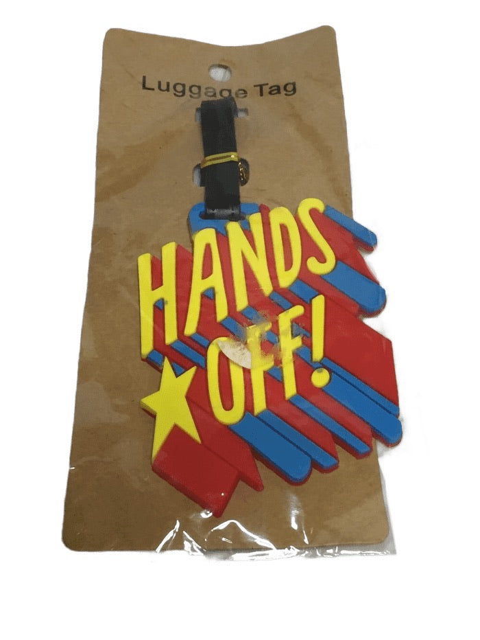 “Hands Off” Luggage Tag (022)