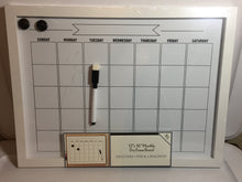 Load image into Gallery viewer, 12x16in Monthly Dry Erase Board (020)