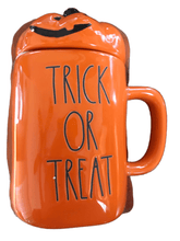 Load image into Gallery viewer, “Trick Or Treat” Mug w/Lid (027)