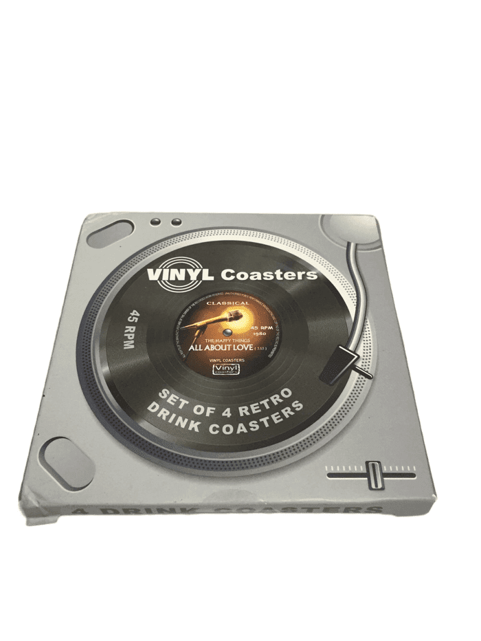 Vinyl Coasters - Set of 4 (021)