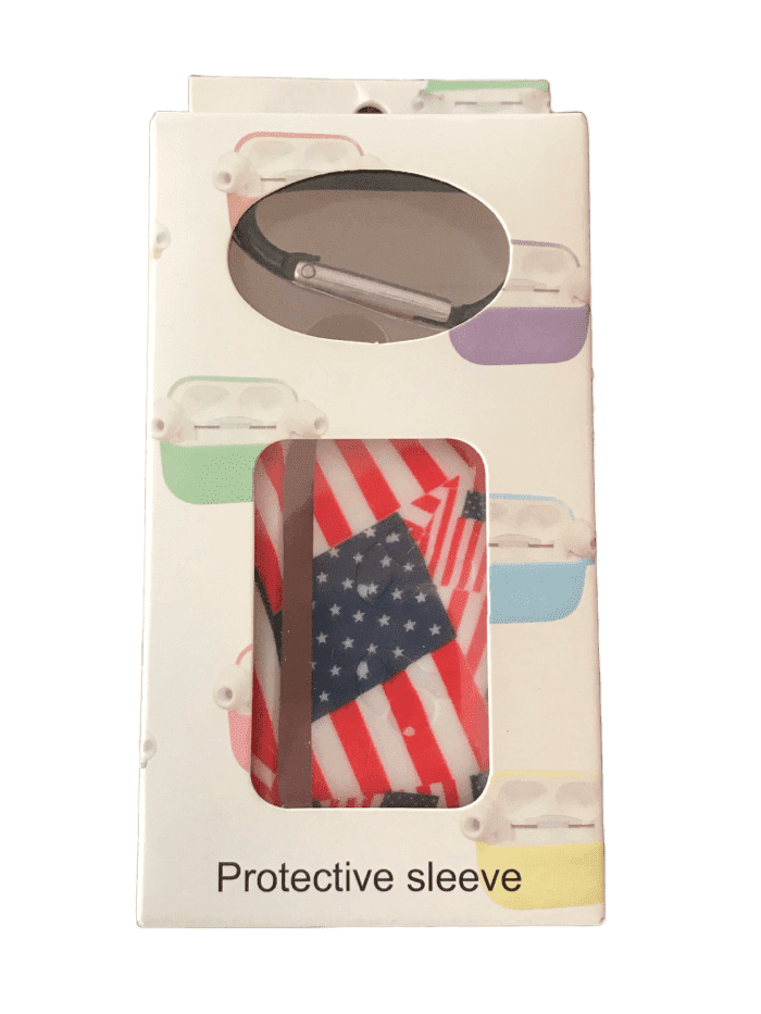 USA Flag Sleeve for AirPods Pro (027)