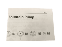 Load image into Gallery viewer, Solar Powered Fountain Pump (026)