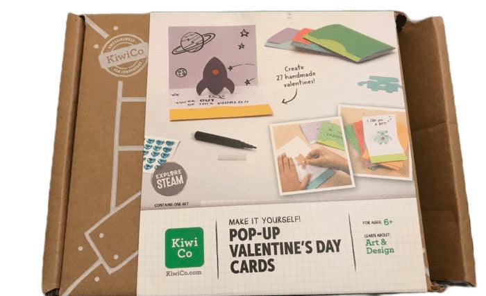 Pop-Up Valentine’s Day Card Kit (021)