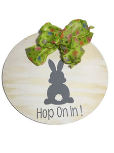 “Hop On In!” Door Decoration (020)