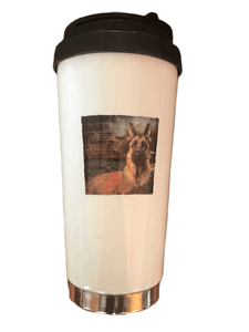 “Why God Made Dogs” Insulated Coffee Cup (021)
