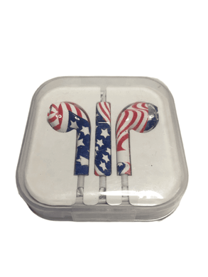 USA Flag Earbuds (011)