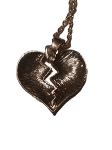 Broken Heart Necklace (028)