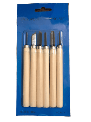 6PC Wood Carving Set (023)