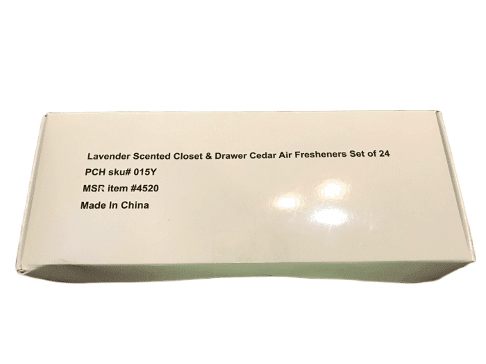 Lavender Closet & Drawer Air Fresheners (011)