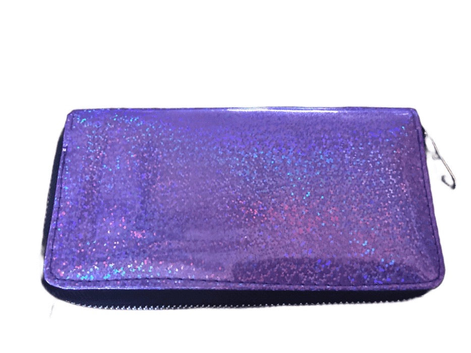 Purple Zipper Wallet (020)