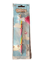 Load image into Gallery viewer, Unicorn Pencil &amp; Topper (029)