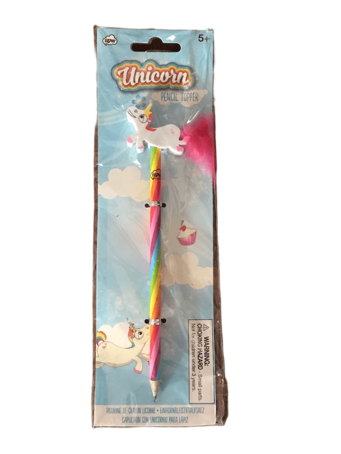 Unicorn Pencil & Topper (029)