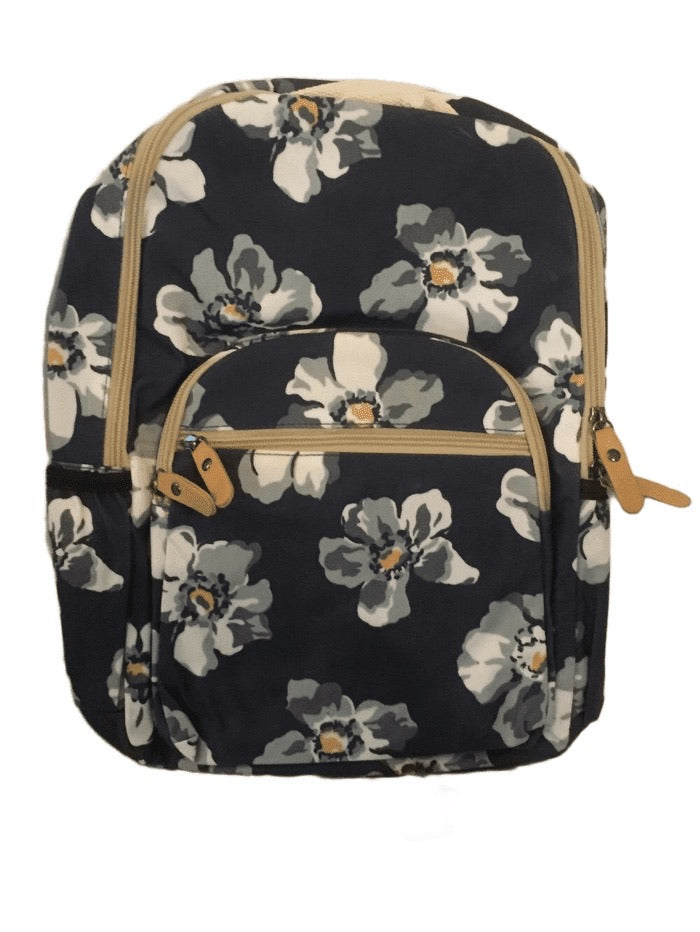 Flower Pattern Backpack